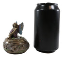 Ebros Calla Pond Lily Beautiful Fairy Fae Round Jewelry Box Wishing Well Hope Afar