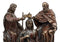 Ebros Gift Heavenly Coronation of The Virgin Statue Mother Mary Queen of Heaven with Jesus and God Sculpture Exaltation of The Holy Mother Figurine Catholic Religious Altar Decor Sculpture