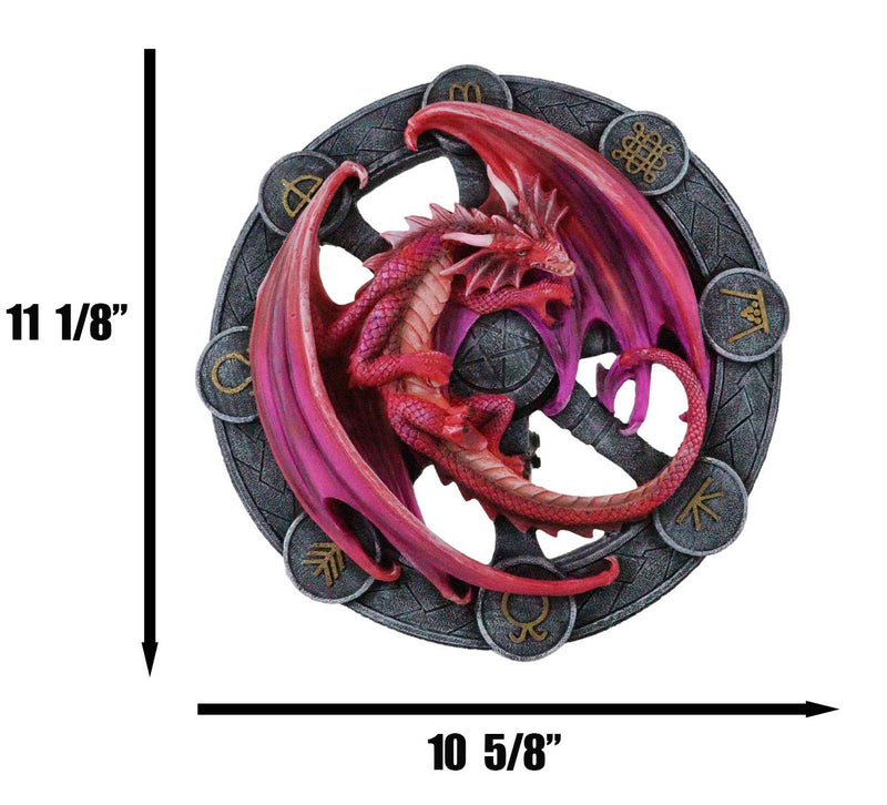 Lammas Drake Harvest Season Wheel of The Year Sabbats Of The Dragon Wall Decor