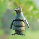 Waddling Polar Emperor Penguin Heavy Cast Iron Segmented Mobile Or Wind Chime