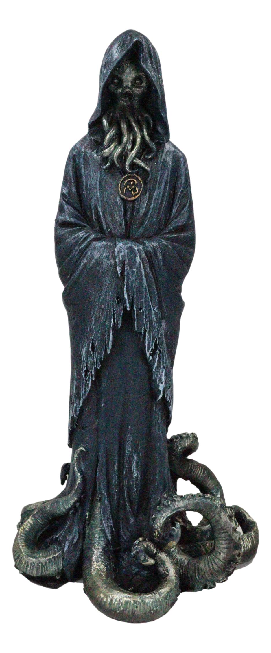 Underworld Hades Centurion Mythological God Cthulhu Octopus Tentacles Figurine - Ebros Gift