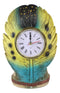 Southwestern Indian Tribal Dreamcatcher Feather Decorative Table Clock Figurine