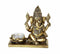 Ebros Hindu God Ganesha Elephant Deity Meditation Theme Candle Burner 6" Long