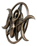 Neopagan Spiral Goddess Wall Decor Lunar Triple Goddess Wicca Plaque Figurine