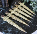 Pack Of 6 Egyptian Bandage Wrapped Mummy Sarcophagus Sculptural Ballpoint Pens