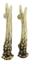 Set Of 2 Western Floral Filigree Lace Silver Bling Drawer Cabinet Bar Pulls