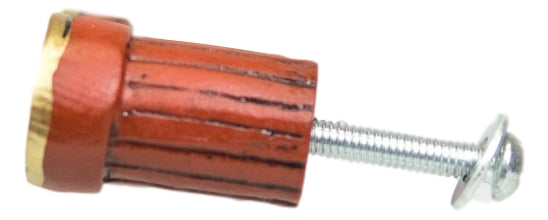 Ebros Western Shotgun Shell Casing Drawer Cabinet Pull Knobs Hardware Pack of 4