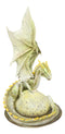 Ebros Celestial Solar Galaxy Planet Saturn Terrestrial Guardian Dragon Figurine Decor