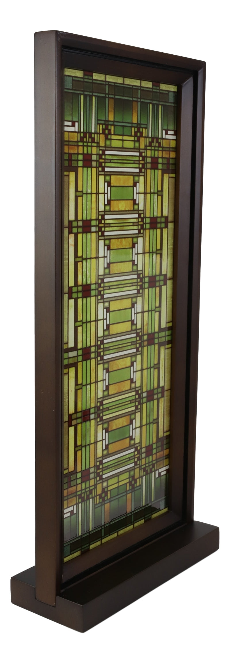 Ebros Frank Lloyd Wright Oak Park Studio Sky Stained Glass Desktop Or Wall Plaque