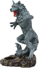 Ebros Gothic Werewolf Tea Light Candle Holder Statue Lycan Wolf Man Figurine