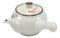 Feng Shui Yin Yang Koi Fish Pair Small Ceramic Tea Pot 12oz With Side Arm Handle