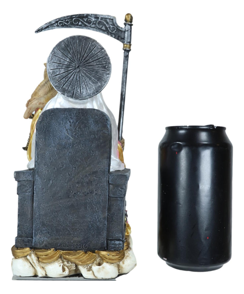 Ebros Rainbow Robe All Powerful Holy Death Santa Muerte Day of The Dead Figurine