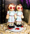 Halloween Pinheadz The Shining Grady Twins Monster With Voodoo Stitches Figurine