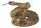 Ebros Realistic Diamondback Rattlesnake Hand Painted Taxidermy Statue 8.25"Long