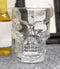 Ebros Day of The Dead Grinning Skull Cranium Novelty Glass Mug W/ Bone Handle