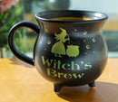 Wicca Witch's Brew Magic Potion Cauldron Porcelain Soup Bowl Large Coffee Mug