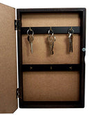 Ebros Gift Western Dual Revolver Gun Carry Rule Secret Safe Book Shaped Multiple Keys Decorative Storage Organizer