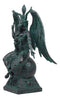 15"H Baphomet Sabbatic Goat Idol Occultic Statue Figurine Maxine Miller