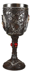 Ebros Pirate Captain Sparrow And Hook Blunderbuss Cutlass Wine Goblet Chalice