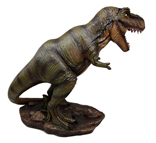 Ebros Jurassic Era Apex Predator Tyrannosaurus Rex Statue Dinosaur T-Rex Figurine 12" H - Ebros Gift