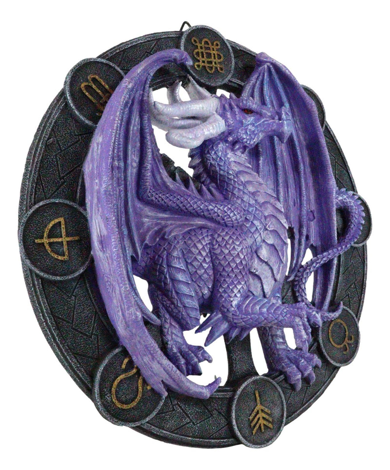 Samhain Drake Hallows Eve Wheel of The Year Sabbats Of The Dragon Wall Decor