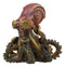 Ebros Steampunk Giant Kraken Octopus Marauder Statue 5.5"Tall Deep Sea Military