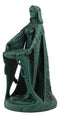 Irish Triple Goddess Danu With Cauldron Statue 9"H Don Source Of Wisdom Wealth
