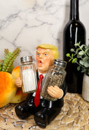 Ebros Make Flavor Great Again US President Trump Salt & Pepper Shakers Holder