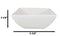 Ebros Pack Of 6 Kitchen And Dining Modern Contemporary Design Porcelain Square Bowls 18 Ounces 5.25"Dia Restaurant Supply Grade Dishwasher And Microwave Safe Perfect For Appetizers Dipping Sauces Soup