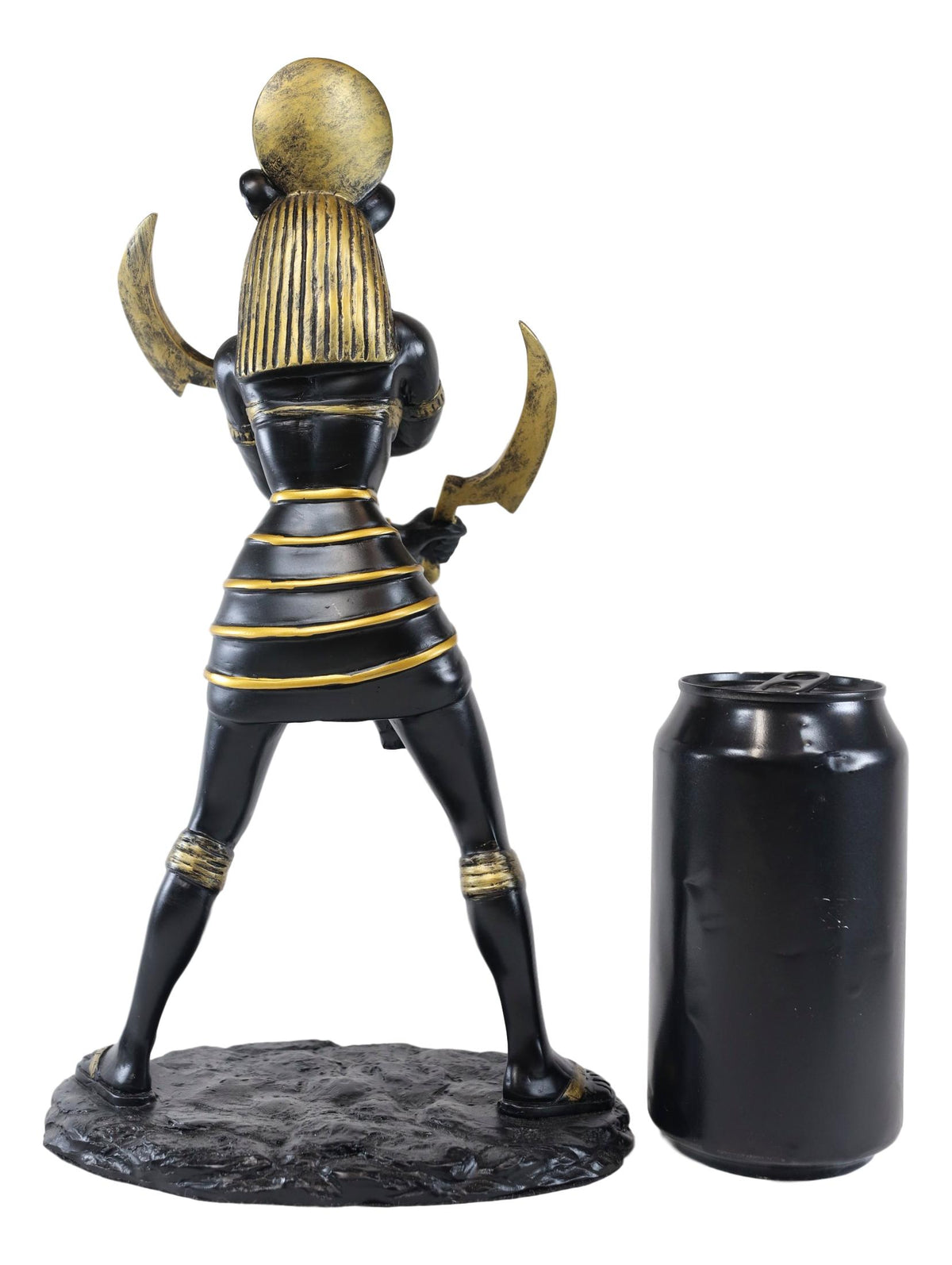 Ebros Egyptian Sun Goddess Sekhmet W/ Sickle Statue Huntress Lioness Healer