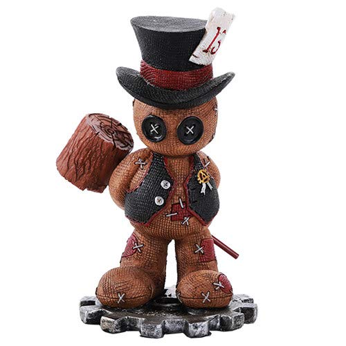 Ebros Pinheadz Monster with Voodoo Stitches Figurine 4.25"H (Mallet Max)