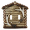 Pack of 2 Rustic Log Cabin Deer Antlers Double Toggle Switch Wall Outlet Plate