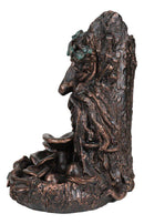 Celtic Greenman Tree Man God Forest Ent Backflow Incense Cone Burner Figurine