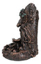 Celtic Greenman Tree Man God Forest Ent Backflow Incense Cone Burner Figurine