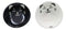 Ebros Made In Japan Black And White Lucky Meow Cats Bowl Set of 2 With Chopstick