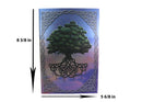 Celtic Tree of Life Triskele Trinity Knotwork Embossed Blank Page Journal Book