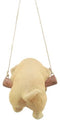 Lifelike Yellow Labrador Puppy Macrame Branch Hanger 5"Tall With Jute Strings