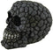 Volcanic Ash Rock Pile Skull Craggy Humanoid Asteroid Skeleton Figurine