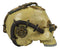 Ebros Steampunk Design Human Skull Statue Sci-Fi 7.5"L Figurine