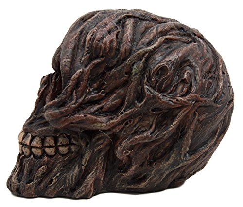 Ebros Swamp Carnage Monster With Wooden Creeping Roots Skull Decorative Figurine