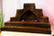 Ebros Medieval Castle Archway Fortress LED Light Display Stand For Miniature