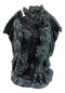 Gothic Winged Gorilla King Kong Prime Gargoyle Crouching Miniature Figurine