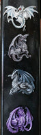 Checkmate Nightshade Darkside Omega Dragon Refrigerator Fridge Magnets Set of 4