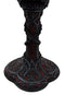 Ebros Celtic Dual Dragon Romantic Heart Vial Of Blood Wine Goblet 7"H Chalice