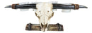 Rustic Western Steer Bull Cow Skull Decorative 4 Votives Candle Holder Figurine