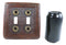 Pack of 2 Western 12 Gauge Shotgun Shells Double Toggle Switch Wall Plate Covers