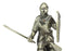 Medieval Holy Roman Empire Crusader Knight In Battle Statue Suit Of Armor Decor