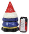 Ebros Whimsical Sweet Tooth Gnome Ceramic Cookie Jar With Air Tight Lid 9.75"Tall Decorative Kitchen As Decor Storage For Dry Baking Ingredients Goods Knick Knacks - Ebros Gift