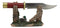 Ebros Rustic Duck Mallard By Barb Fenced Pond Knife Display Holder Statue Set