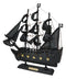 Nautical Marine Pirate Black Jolly Roger Cross Bones Skull Model Sail Ship Boat